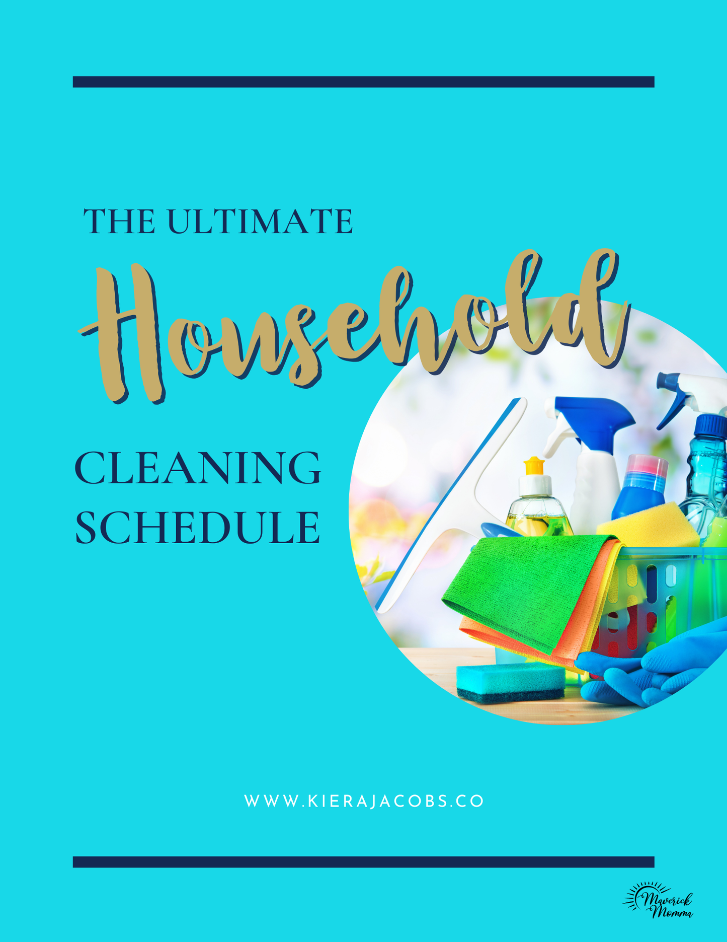 Household Cleaning Schedule Printable