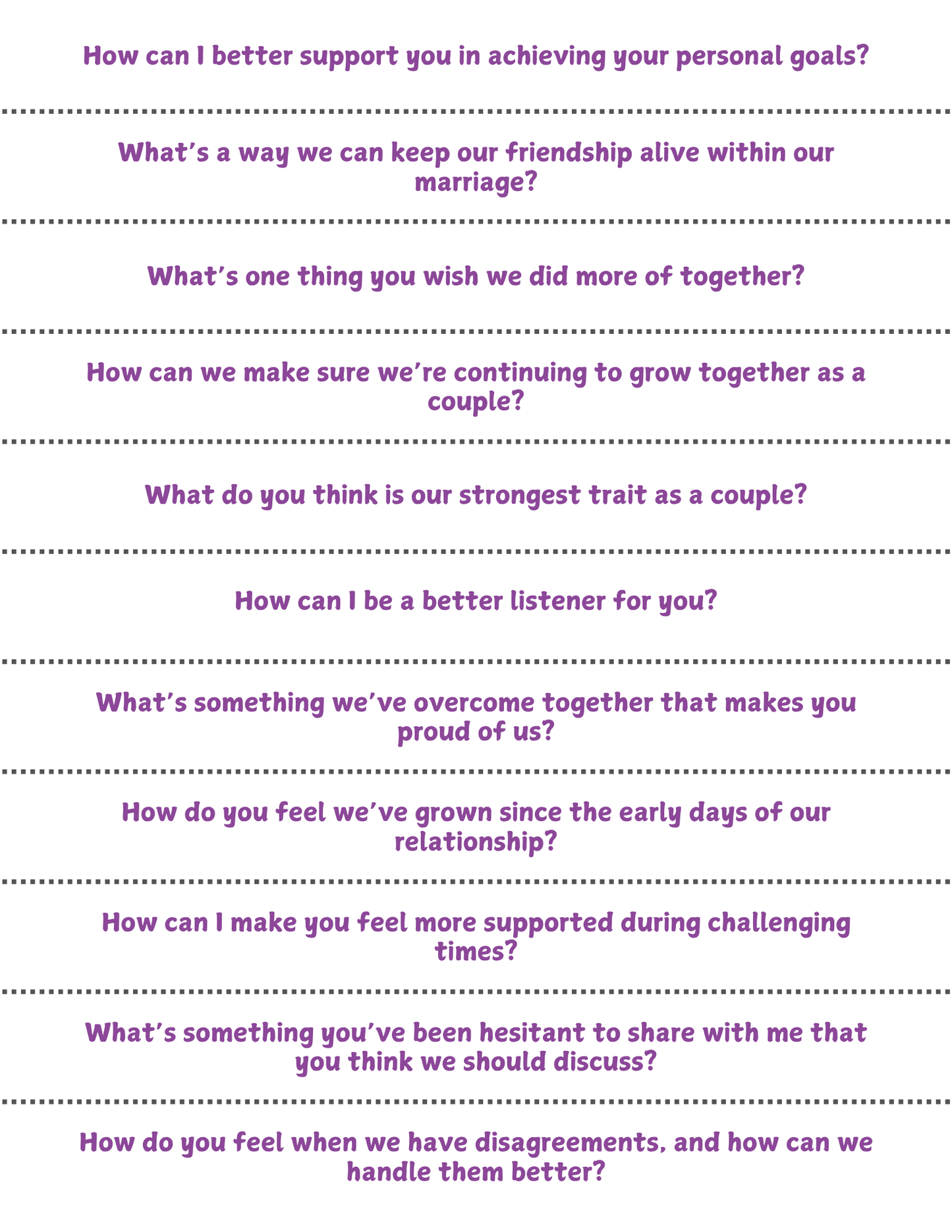 99 Faith-Based Conversation Starter Questions for Married Couples