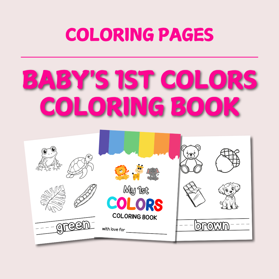 "Baby's 1st Colors" Coloring Book