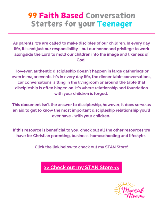 99 Faith-Based Conversation Starters Teens