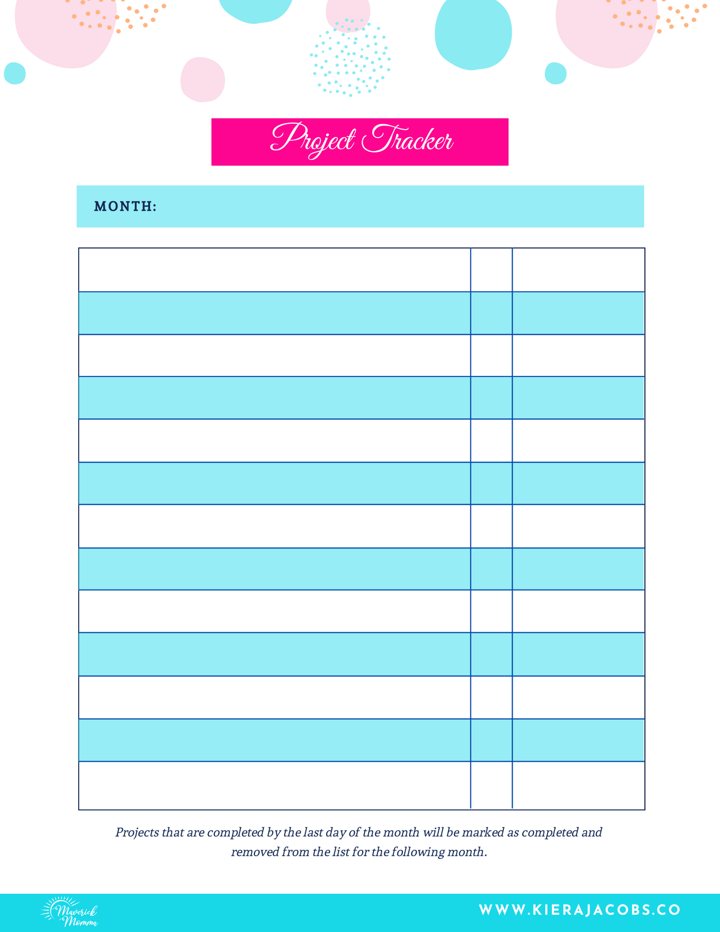 Project Management Planner (General)