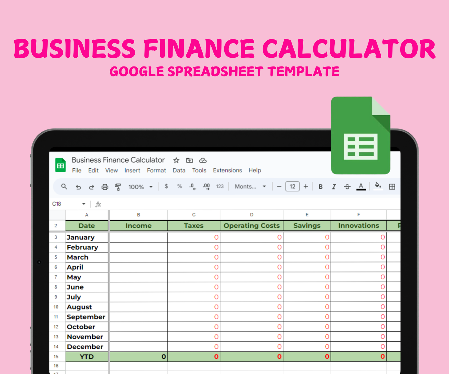 Business Finance Tracker