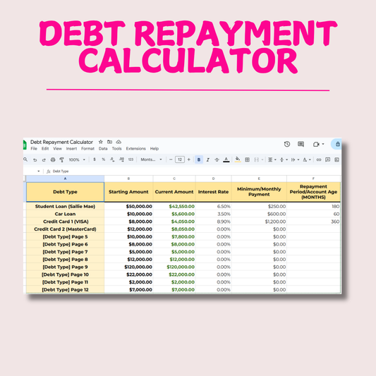 Debt Repayment Calculator