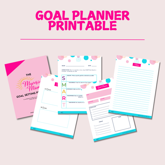 Goal Planner and Tracker Planner Printable