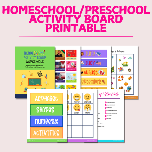 The Ultimate Activity Board Printable